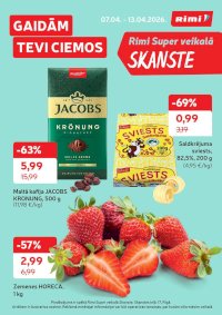 Buklets - RIMI - Super Skanste (07.04.2026 - 13.04.2026)