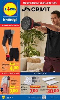 Buklets - LIDL - Nepārtikas preču piedāvājums (05.01.2026 - 11.01.2026)