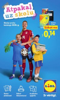 Buklets - LIDL - Atpakaļ uz skolu