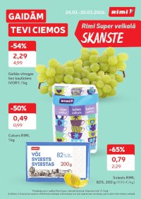 Buklets - RIMI - Super Skanste (24.03.2026 - 30.03.2026)