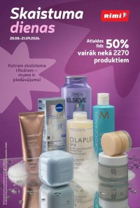 Buklets - RIMI - Skaistuma dienas (25.08.2026 - 21.09.2026)