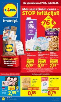 Buklets - LIDL - Aktuālais akciju buklets (27.04.2026 - 03.05.2026)