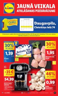 Buklets - LIDL - Jauns veikals Daugavpilī! (16.12.2024 - 22.12.2024)