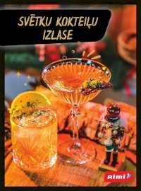 Buklets - RIMI - Svētku kokteiļu izlase
