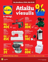 Buklets - LIDL - Atlaižu viesulis (27.04.2026 - 03.05.2026)