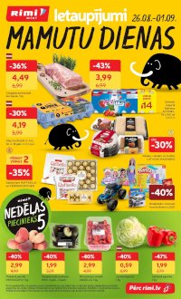 Buklets - RIMI - Mini (26.08.2025 - 01.09.2025)