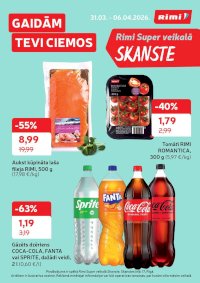 Buklets - RIMI - Super Skanste (31.03.2026 - 06.04.2026)