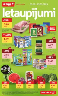 Buklets - RIMI - Mini (23.09.2025 - 29.09.2025)