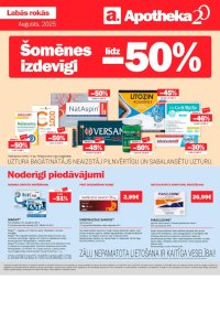 Buklets - APOTHEKA (01.08.2025 - 31.08.2025)