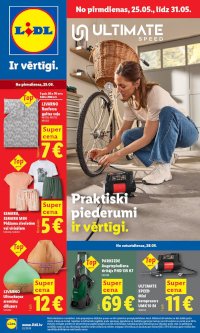 Buklets - LIDL - Nepārtikas preču piedāvājums (25.05.2026 - 31.05.2026)