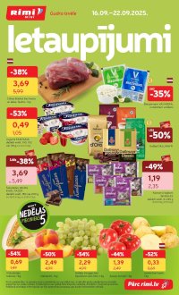 Buklets - RIMI - Mini (16.09.2025 - 22.09.2025)