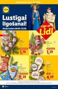 Buklets - LIDL - Lustīgai līgošanai! (09.06.2025 - 22.06.2025)