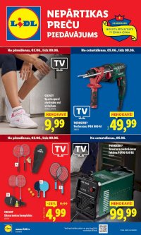Buklets - LIDL - Nepārtikas preču piedāvājums (02.06.2025 - 08.06.2025)