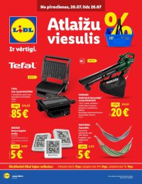 Buklets - LIDL - Atlaižu viesulis (20.07.2026 - 26.07.2026)