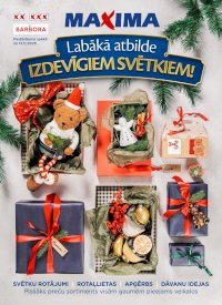 Buklets - MAXIMA - Labākā atbilde izdevīgiem svētkiem!