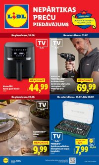 Buklets - LIDL - Nepārtikas preču piedāvājums (30.06.2025 - 06.07.2025)
