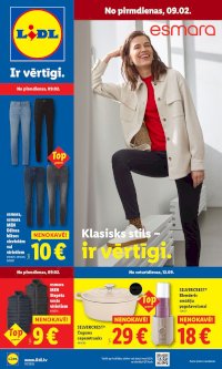 Buklets - LIDL - Nepārtikas preču piedāvājums (09.02.2026 - 15.02.2026)
