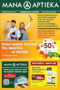 Buklets - MANA APTIEKA (01.09.2026 - 30.09.2026)