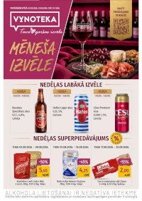 Buklets - VYNOTEKA (03.08.2026 - 23.08.2026)