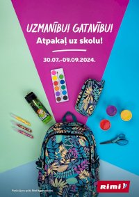 Buklets - RIMI (30.07.2024 - 09.09.2024)