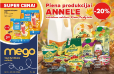 42 nedēļas (2024.10.14-10.20) zināmāko veikalu (LIDL, MEGO, RIMI, MAXIMA, ELVI, CITRO, TOP! un LABAIS) galvenās atlaides un akcijas