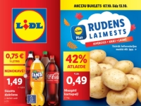 41 nedēļas (2024.10.07-10.13) TOP 5 lielveikalu (RIMI, MEGO, MAXIMA, LIDL un AIBE) ieteicamās atlaides un akcijas